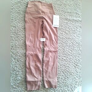 LULULEMON - Size 4 (25”)- Tan High Rise Shorts SuperStretch - NEW IN BAG W/ TAGS